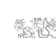 BREMSSATTEL-TRAGEPLATTE (ZNT) ORIGINAL KUBOTA GIANNI FERRARI 95042200005