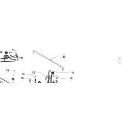 GANCIO PULIZIA ERBA ZNT ORIGINALE KUBOTA GIANNI FERRARI 94014000024