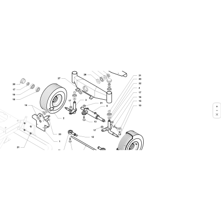 TUERCA M14 Ch19 ORIGINAL KUBOTA GIANNI FERRARI 95096000001