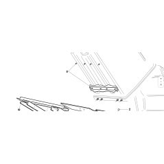 VERSTÄRKUNGSPLATTE FÜR KOMPLETTEN KORB ORIGINAL KUBOTA GIANNI FERRARI 95208200000