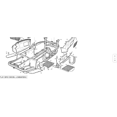 MAMPARA PROTECTORA DERECHA - CATAFOR. - ORIGINAL KUBOTA GIANNI FERRARI PC95049290002