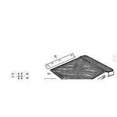 Guía de filtro extraíble original KUBOTA GIANNI FERRARI PZ95075100001 | Newgardenstore.eu