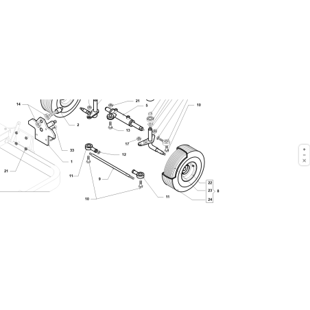 CAMERA ARIA 15.6.00X6 TR13 ORIGINALE KUBOTA GIANNI FERRARI 00111930005