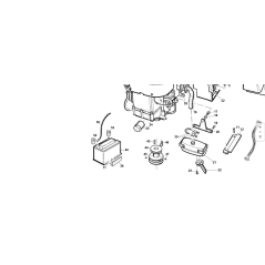 ORIGINAL KUBOTA GIANNI FERRARI ZNT BATTERY FASTENING BRACKET PZ95541000002