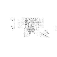 ALBERO GALOPPINO TENDITORE ORIGINALE KUBOTA GIANNI FERRARI 94010000028