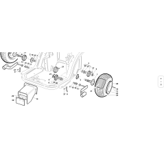 CAMERA ARIA 16.6.50X8 TR13 ORIGINALE KUBOTA GIANNI FERRARI 00111930003