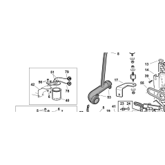 TUBO DE COMBUSTIBLE BOMBA-FILTRO L-1250 ORIGINAL KUBOTA GIANNI FERRARI 95410000026