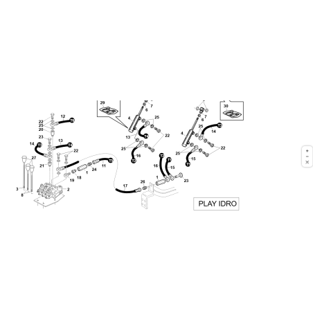 HOSE R1 1/4 L-350 OC1/4 F1/4 ORIGINAL KUBOTA GIANNI FERRARI 00777600092