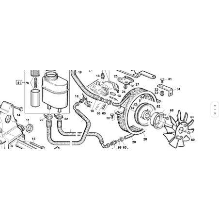 7/16 X 3/8 ORIGINAL KUBOTA GIANNI FERRARI-ANSCHLUSS 95042200007