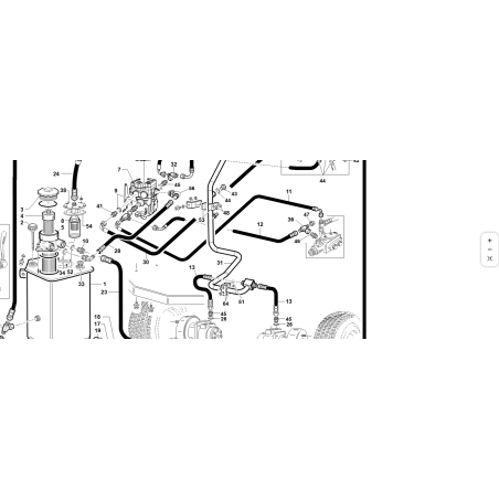 ADATTATORE A T M/F/M BSP GIREVOLE 3/8 ORIGINALE KUBOTA GIANNI FERRARI 00777600178