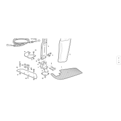 ORIGINAL KUBOTA GIANNI FERRARI 00111990073 LIFT LEVER GUARD | Newgardenstore.eu