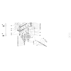 ASTA LEVA TENDICINGHIA P.D.P. ORIGINALE KUBOTA GIANNI FERRARI 94010000010