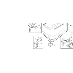 PLACA DE REFUERZO DE RESORTE DE CESTA ORIGINAL KUBOTA GIANNI FERRARI 95143000001