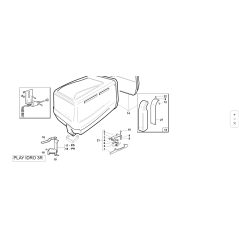 ORIGINAL KUBOTA GIANNI FERRARI 95048000003 ZNT BASKET SAFETY HOOK