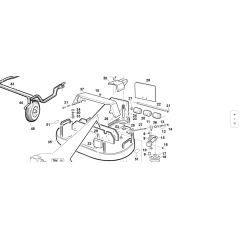 ORIGINAL KUBOTA GIANNI FERRARI HINTERRADWELLE 95566110003 | Newgardenstore.eu