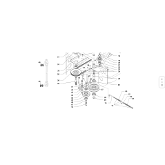 LEVA TENDICINGHIA PDP COMPLETA ORIGINALE KUBOTA GIANNI FERRARI 94010220000