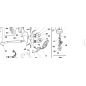ORIGINAL KUBOTA GIANNI FERRARI 00777801401 ROTARY LAMP CONNECTOR