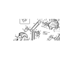 SUPPORT DE PALIER PRÉASSEMBLÉ D'ORIGINE KUBOTA GIANNI FERRARI 95500440000