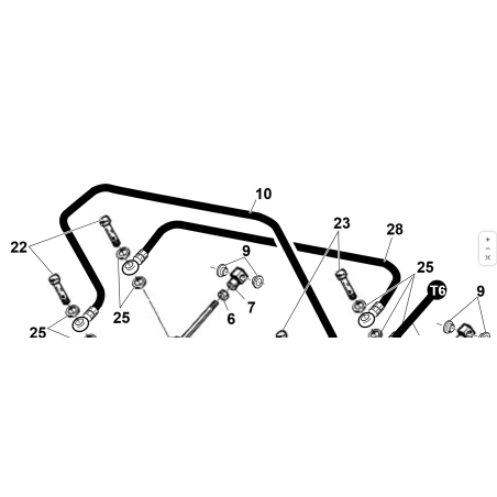 HOSE R1 1/4 L-760 OC1/4 OC1/4 ORIGINAL KUBOTA GIANNI FERRARI 00777600105