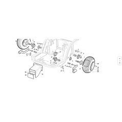 MOYEU INTÉRIEUR DE FIXATION D'ARBRE D'ESSIEU ORIGINAL KUBOTA GIANNI FERRARI PREMONT 94500130000