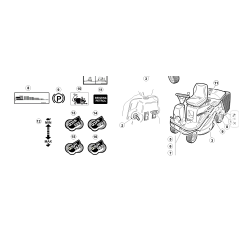 RESIN DECAL GSM 160 ORIGINAL KUBOTA GIANNI FERRARI 00555200260 | Newgardenstore.eu
