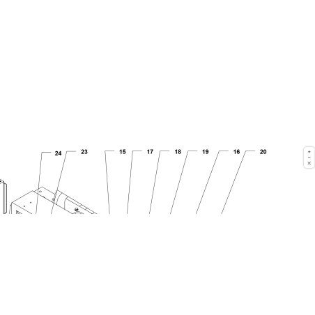 TENSOR DE SOPORTE DE PIÑÓN COMP. ZNT ORIGINAL KUBOTA GIANNI FERRARI 94010140000