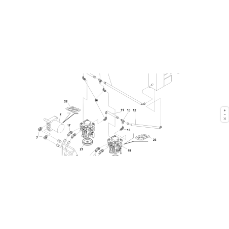 ADAPTADOR ORIGINAL KUBOTA GIANNI FERRARI 90° 93900453074