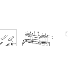 ORIGINAL KUBOTA GIANNI FERRARI LUFTFILTERABDECKUNG (ABS) 94500000093 | Newgardenstore.eu