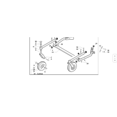 ORIGINAL KUBOTA GIANNI FERRARI TROLLEY WHEEL PIN 95139200001 | Newgardenstore.eu