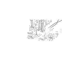 CÂBLE DE LEVAGE COMPLET ORIGINAL KUBOTA GIANNI FERRARI 94500000082