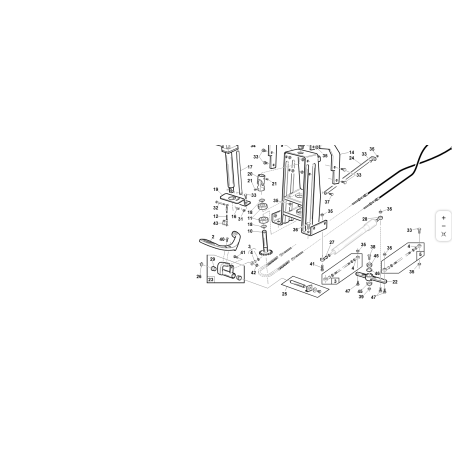 CAVO ALZAPIATTO  ORIGINALE KUBOTA GIANNI FERRARI 94500000082