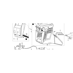 Pasador de bisagra de tapa de cesta ZNT original KUBOTA GIANNI FERRARI 91001000074 | Newgardenstore.eu