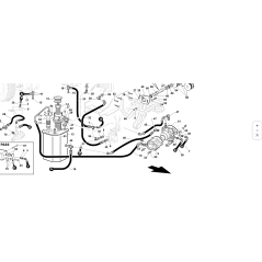 ROHR 1/2 1SC F90°1/2-F90°1/2 L-215 180° ORIGINAL KUBOTA GIANNI FERRARI 92006180011 | Newgardenstore.eu