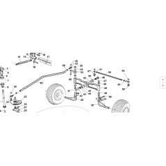 BARRA DE DIRECCIÓN ORIGINAL KUBOTA GIANNI FERRARI 87001000050 ZNT