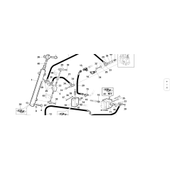TUBO 1/4 1SN OC1/4-OC1/4 L-990 0° ORIGINAL KUBOTA GIANNI FERRARI 92002120025