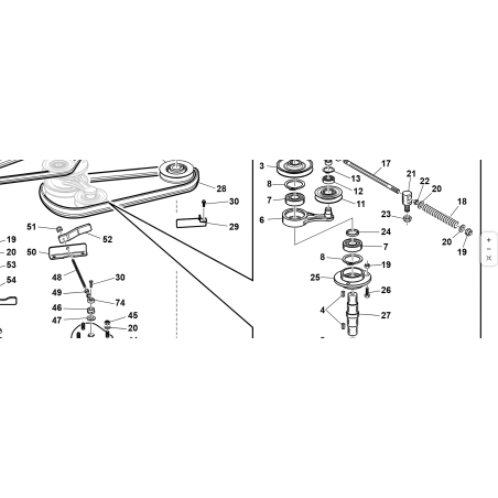 BRACCIO TENDITORE ZNT ORIGINALE KUBOTA GIANNI FERRARI 87001000020