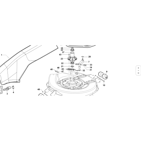 SUPPORT TENDEUR COMPLET VRN ORIGINAL KUBOTA GIANNI FERRARI 89001380000
