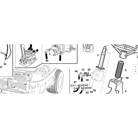 TUYAU R1 1/4 L-1340 OC1/4 F90(1/4) ORIGINAL KUBOTA GIANNI FERRARI 00777600057