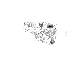 ANGOLARE PROTEZIONE MARMITTA COMPL. ORIGINALE KUBOTA GIANNI FERRARI 94500530000