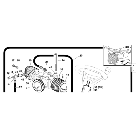 ADAPTATEUR ORIGINAL KUBOTA GIANNI FERRARI 00777600146 ORIENT 90° 3/8GAS-9/16-18UNF