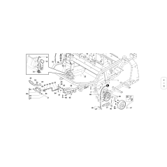 SOPORTE PARA PEDIPOLATADOR ORIGINAL KUBOTA GIANNI FERRARI 91001000082 ZNT | Newgardenstore.eu