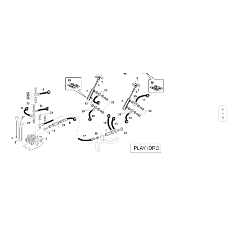 TUBE 1/4R1 OC1/4-OC1/4 L-1250 G1100 ORIGINAL KUBOTA GIANNI FERRARI 95128000002