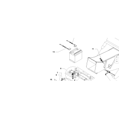 ROTES BATTERIEKABEL KOMPLETT TG200 ORIGINAL KUBOTA GIANNI FERRARI 94010371700