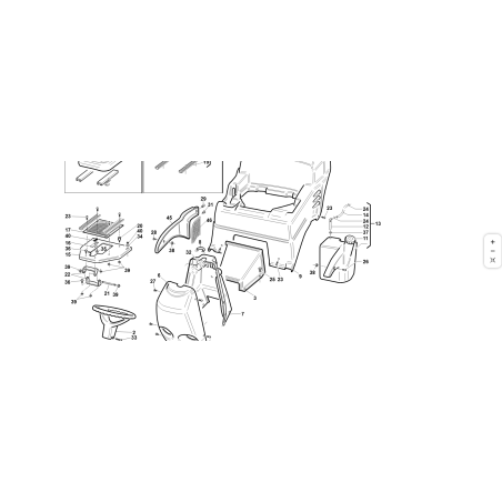 SILENCIEUX CONVOYEUR FILET COMPLET ORIGINAL KUBOTA GIANNI FERRARI 94500960000