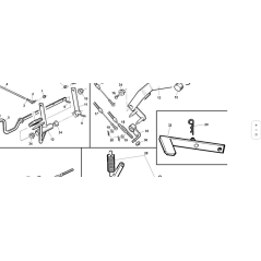 BRAKE CABLE BELT COMP. ORIGINAL KUBOTA GIANNI FERRARI 95001000020