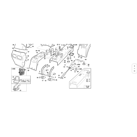 SOPORTE DE RESORTE DE GAS ORIGINAL KUBOTA GIANNI FERRARI 95303000074 ZNT