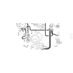 TUBO 1/4 1SN OC3/8 - F9/16-18ORFS L-1100 ORIGINALE KUBOTA GIANNI FERRARI 95301000024 | Newgardenstore.eu