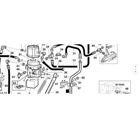 TUBO 1/2 2SC F90°1/2-F90°1/2 L-560 90° ORIGINAL KUBOTA GIANNI FERRARI 92002120008