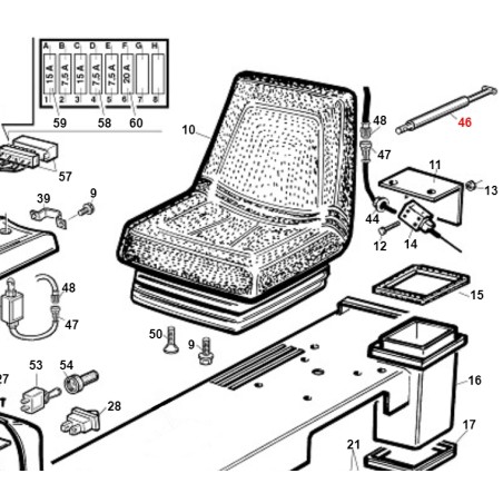 AMORTIGUADOR HIDRÁULICO -ACC002- ORIGINAL KUBOTA GIANNI FERRARI 00777850009 | Newgardenstore.eu