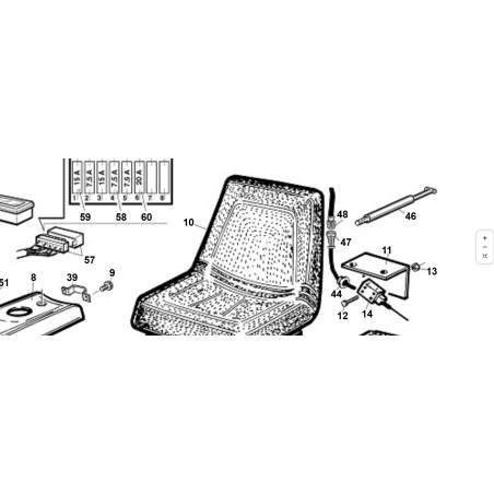 AMORTIGUADOR HIDRÁULICO -ACC002- ORIGINAL KUBOTA GIANNI FERRARI 00777850009